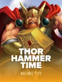 thor hammer time game logo